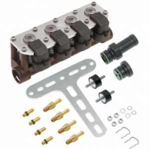 Инжекторна рейка AC STAG W02 за 4 цилиндъра 1.9 Ohm (Оригинален комплект)